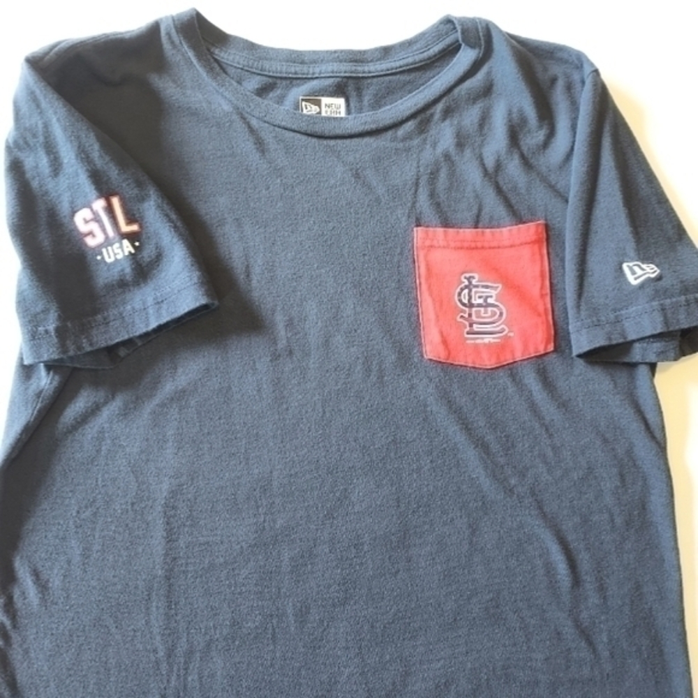 St.‎ Louis Cardinals Logo Pocket Cotton T Shirt Tee